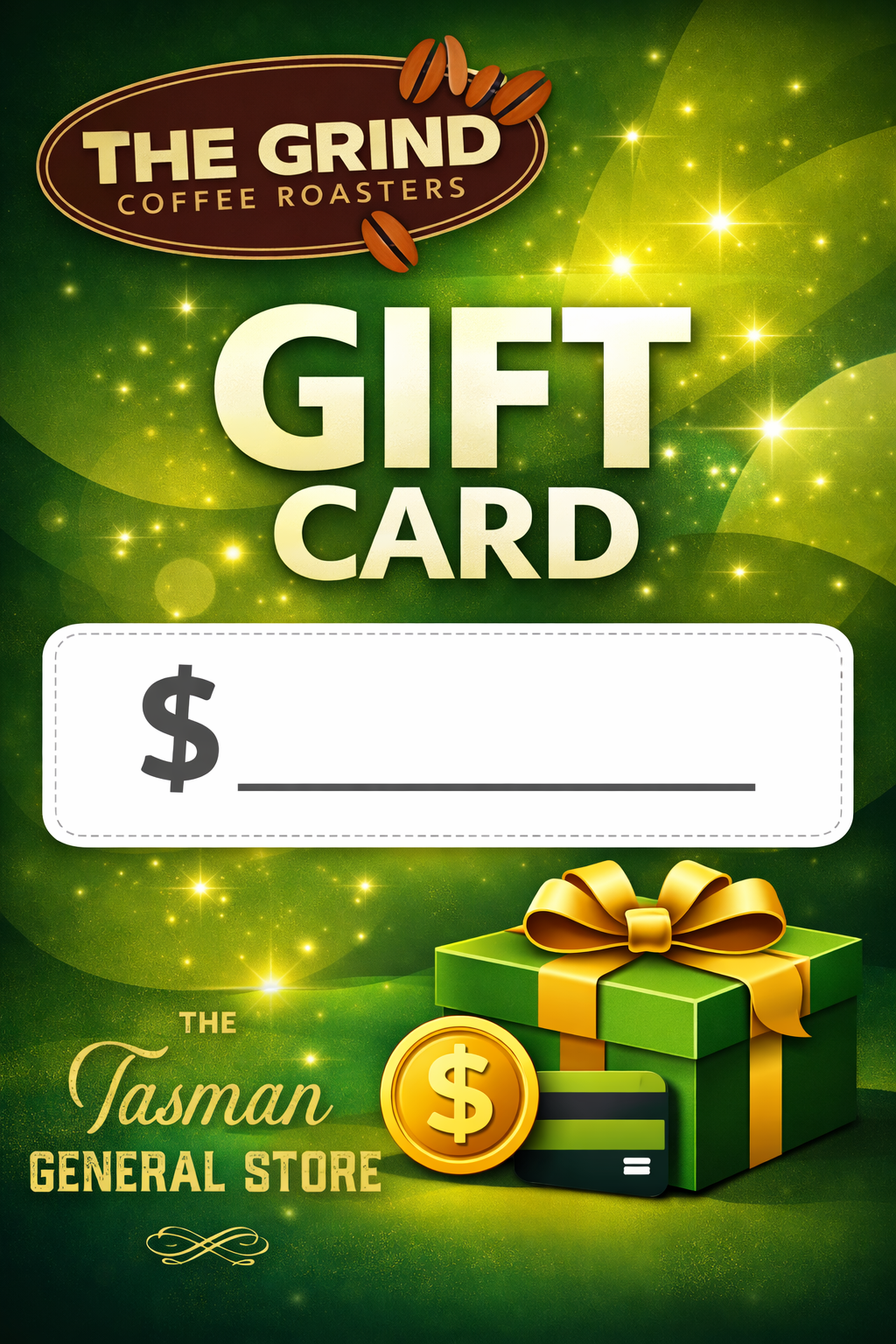 The Grind Coffee Gift Card - Instore or Online Purchases